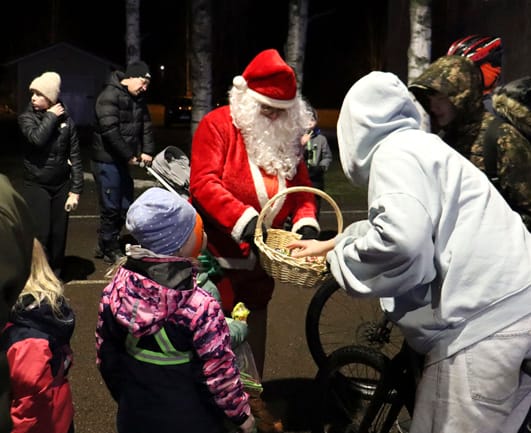 Joulunavaus Reisjärvellä